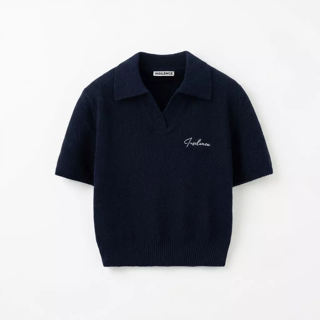 Pull été bleu – Style clean & léger | Pièce unique